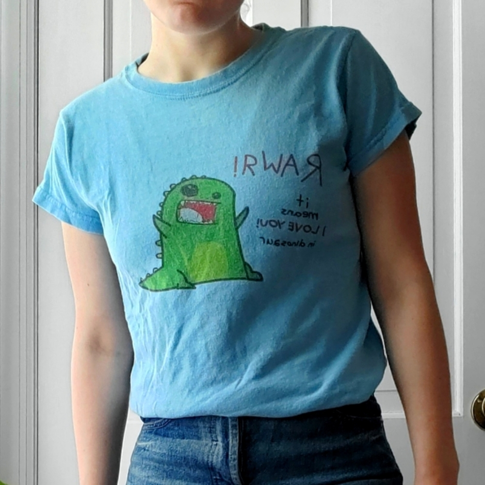 COPY - RAWR dinosaur shirt
